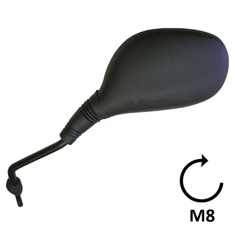 Nuova Collezione Specchio Sinistro PIAGGIO MP3 125/250/300/400/500cc - Nero