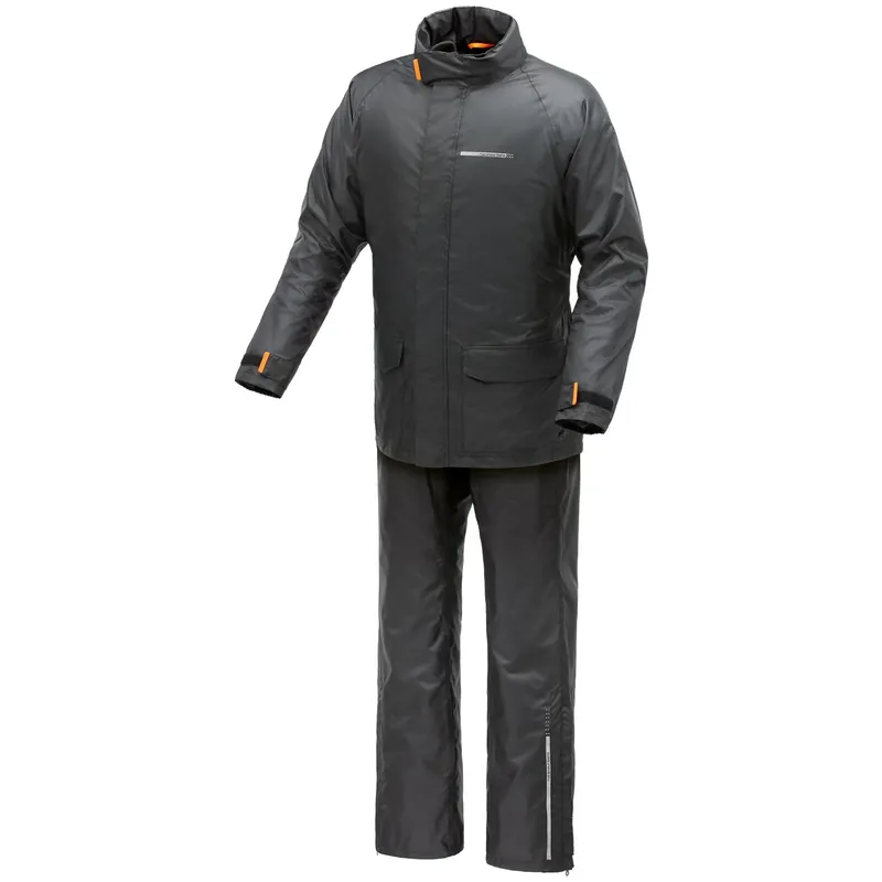 Set Antipioggia TUCANO URBANO DILUVIO DAY Nero Tuta Pantaloni + Giacca Occasione Imperdibile