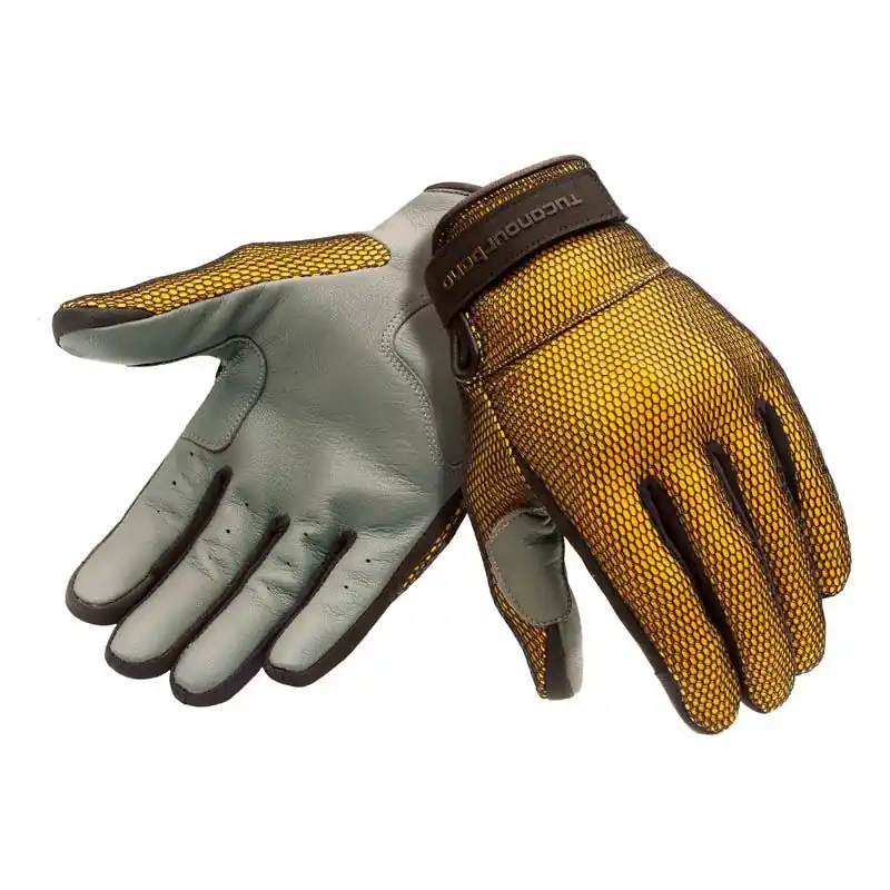TUCANO URBANO Guanti EDEN MESH Nero/Giallo Offerta Speciale