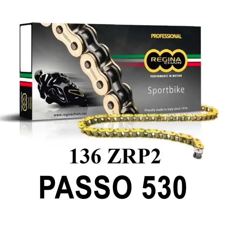 REGINA Catena 136ZRP2 130 maglie passo 530 - Oro Nuovo Arrivo