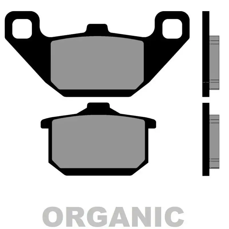 Occasione Imperdibile Pastiglie Freno Organiche BRENTA 3061 per KAWASAKI EN 500 1992 1993 1994 1995 1996 1997 1998 1999 2000 2001 2002 2003