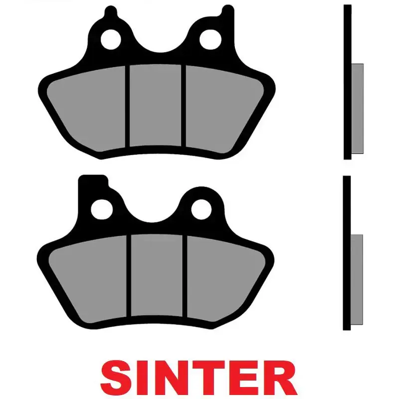 Ultimissimo Modello Pastiglie Freno Sinterizzate BRENTA 4165 per HARLEY-DAVIDSON XL 883 R SPORTSTER ROADSTER 883 2001 2002 2003
