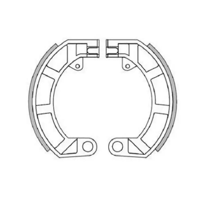 Ganasce Freno BRENTA 0159 per PIAGGIO VESPA PK 50 1982 1983 1984 Spedizione Gratuita