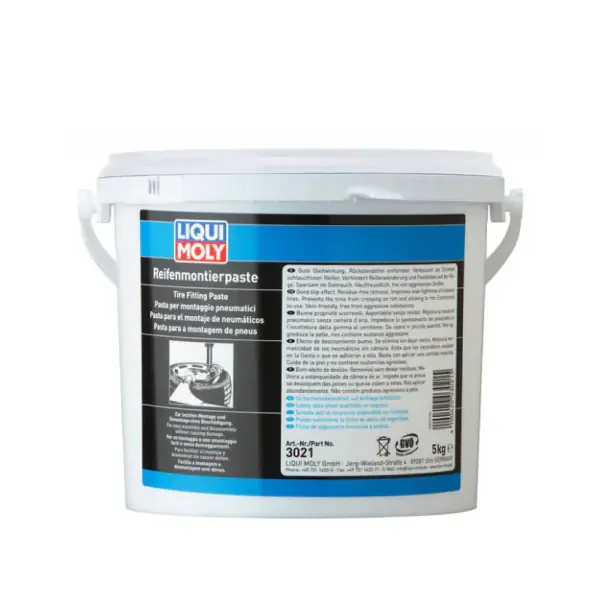 Prezzo Di Fabbrica Pasta per montaggio pneumatici LIQUIMOLY bianca 5KG