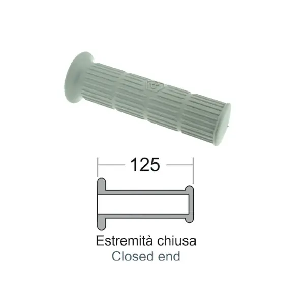 Offerta Lampo Manopole RMS Classic grigie Piaggio Vespa 50-90-125 Primavera