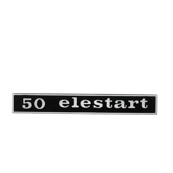 Targhetta posteriore RMS Classic Piaggio Vespa 50cc Elestart 152512 Must-Have