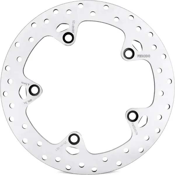 Disco Freno FERODO FMD0407R Posteriore per BMW F 650 GS 800 2008 - 2012 Pagamento Sicuro