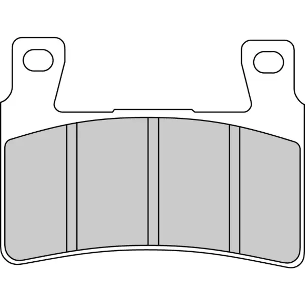 Pastiglie Freno Ferodo Sinter Grip Road FDB2079ST Anteriore per HONDA CB 1300 F SUPER FOUR 1300 2001 - 2001 Saldi