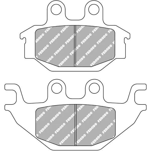 Pastiglie Freno Ferodo Platinum Road FDB2184P Posteriore per YAMAHA YZF-R125 125 2008 - 2013 Scelto Dai Clienti