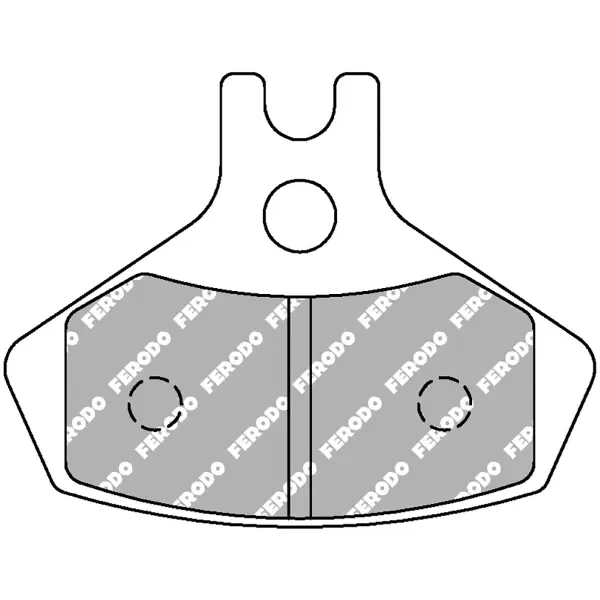 Reso Gratuito Pastiglie Freno Ferodo Off-Road FDB2271SG Anteriore per CAN-AM DS 450 X 450 2008 - 2009