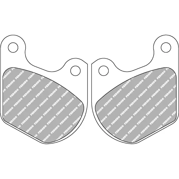 Sconto Pastiglie Freno Ferodo Platinum Road FDB334P Anteriore per HARLEY DAVIDSON FLH 1340 ELECTRA GLIDE 1340 1980 - 1981