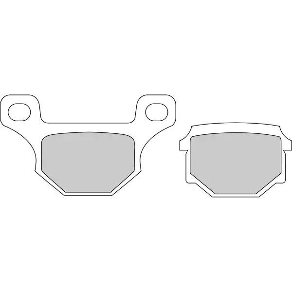 Pastiglie Freno Ferodo Platinum Road FDB384P Anteriore per SUZUKI GN125(E) 125 1982 - 1996 Subito Disponibile