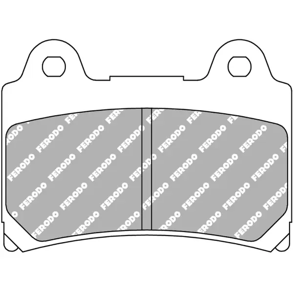 Novità Pastiglie Freno Ferodo Sinter Grip Road FDB449ST Posteriore per YAMAHA XVZ 13TD 1300 1989 - 1990