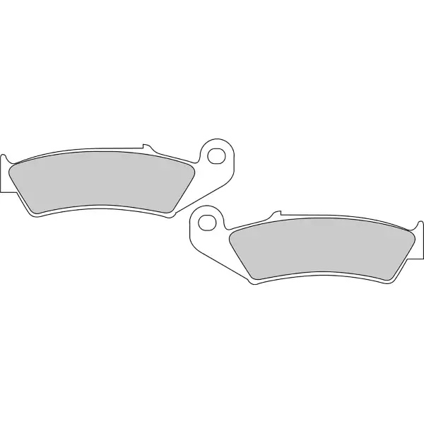 Offerta Pastiglie Freno Ferodo Platinum Road FDB495P Anteriore per HONDA CR 125 R 125 1988 - 1994