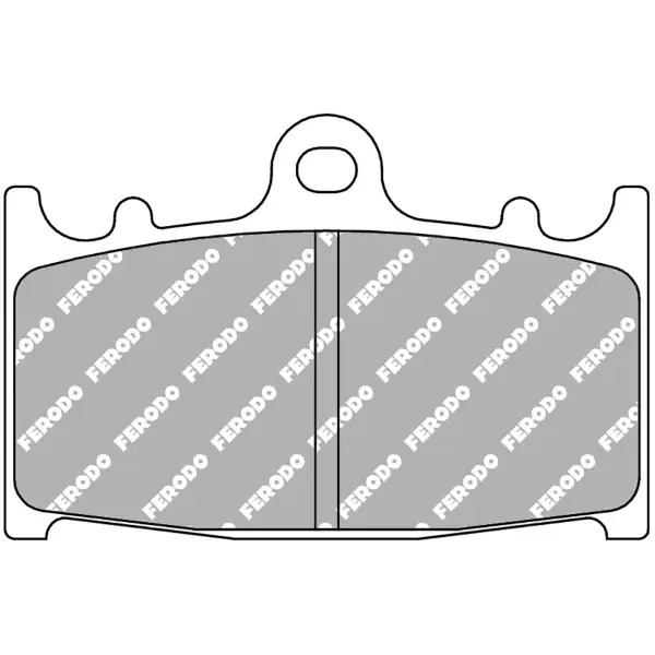 Promo Stagionale Pastiglie Freno Ferodo Sinter Grip Road FDB574ST Anteriore per KAWASAKI GPZ S E9 500 2002 - 2002