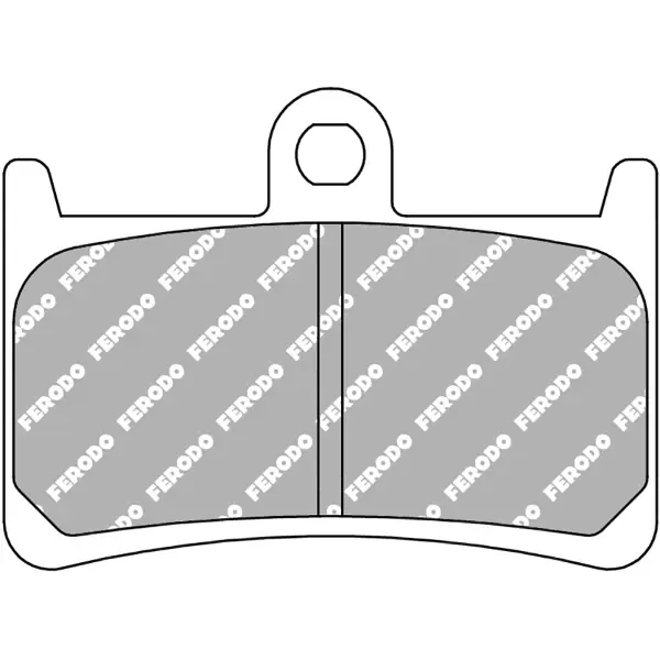 Must-Have Pastiglie Freno Ferodo Platinum Road FDB605P Anteriore per YAMAHA YZF-R1 1000 1998 - 1999
