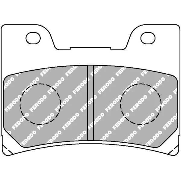 Pastiglie Freno Ferodo Sinter Grip Road FDB666ST Anteriore per YAMAHA FZR 600 1990 - 1990 Offerta Lampo