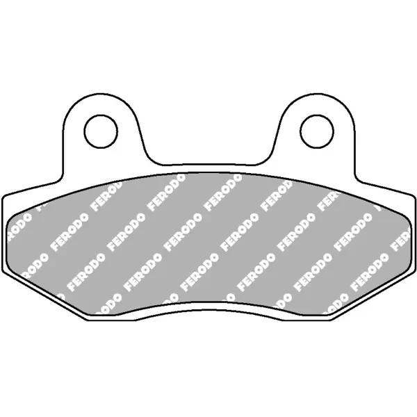 Pastiglie Freno Ferodo Eco Friction FDB312EF Anteriore per BETA MINICROSS 150 R150 150 2010 - 2014 Ultima Occasione