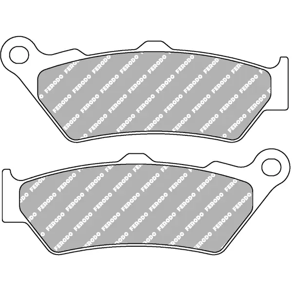 Prezzo Conveniente Pastiglie Freno Ferodo Eco Friction FDB2006EF Anteriore per APRILIA PEGASO IE 650 2001 - 2004