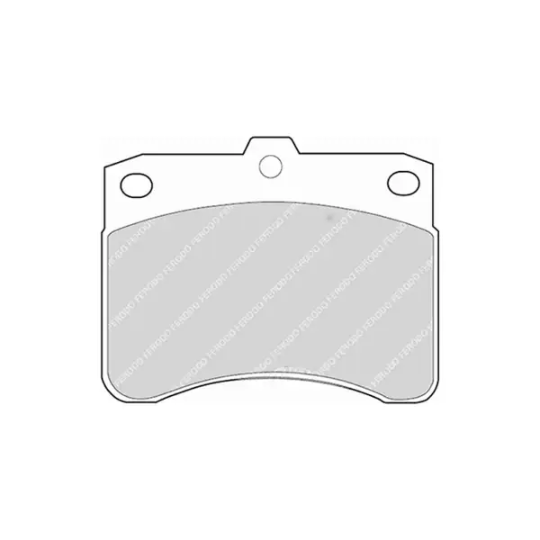 Pastiglie Freno Ferodo Eco Friction FVR549EF Anteriore per PIAGGIO QUARGO 500 2005 - 2017 Sconto