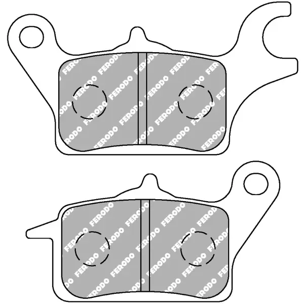 Prezzo Di Fabbrica Pastiglie Freno Ferodo Eco Friction FDB2282EF Anteriore per HONDA AFS 110 2SH I WAVE 110 2012 - 2014