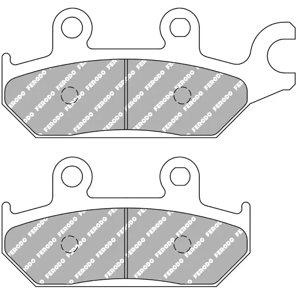 Pastiglie Freno Ferodo Off-Road FDB2301SG Anteriore per YAMAHA YXM 70VPXJ 700 2018 - 2018 Must-Have