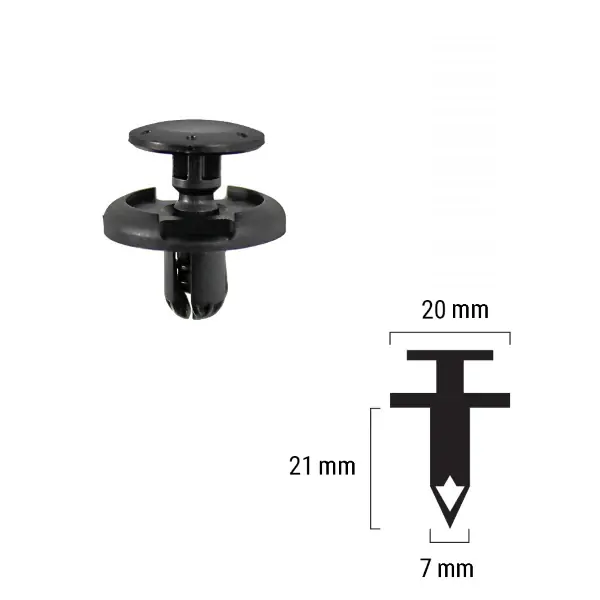 Subito Disponibile Rivetto in plastica RMS Suzuki 94479-35F00  per SUZUKI AN400 BURGMAN L1 400 2011 - 2011