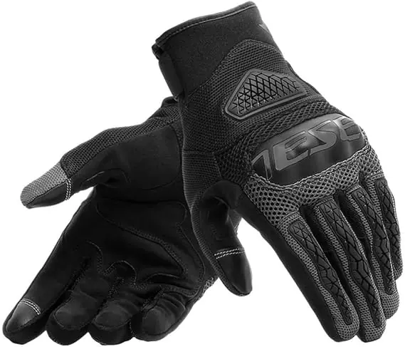 DAINESE BORA Guanti Moto Estivi nero / antracite ULTIMO DISPONIBILE TAGLIA S Affare