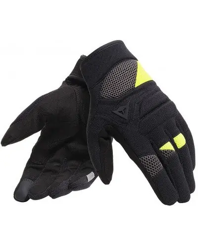 DAINESE FOCAL Guanto Tessuto UNISEX GLOVES NERO-GIALLO FLUO Must-Have