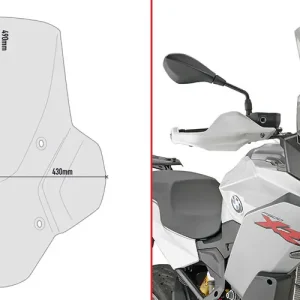 GIVI SPOILER BMW F 900 XR(2020)FUMÈ Occasione