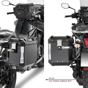 Solo Oggi GIVI Portavaligie Laterale TRIUMPH TIGER EXPL.1200 (2016