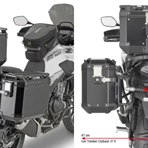 GIVI Portavaligie Laterale HONDA CB500X (2019)PER OUTBAC Promozione