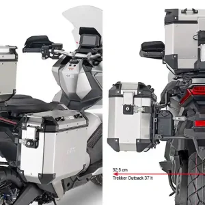 Promo Stagionale GIVI Portavaligie PLO1188CAM Laterale Honda X-ADV 750 2021 2022 2023 2024 2025 OUTBACK