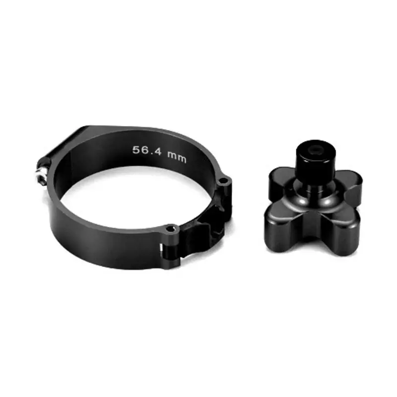 Offerta Speciale Blocca forcella per foderi nero Honda Suzuki Kawasaki V PARTS