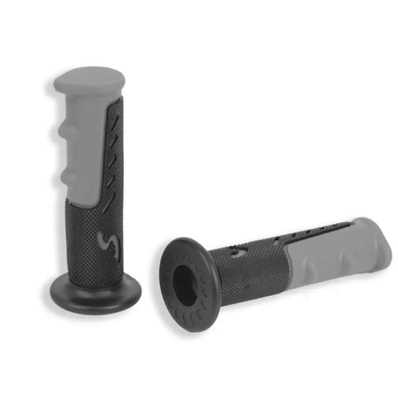 Paio manopole ciclomotore nero-grigio V PARTS Miglior Prezzo