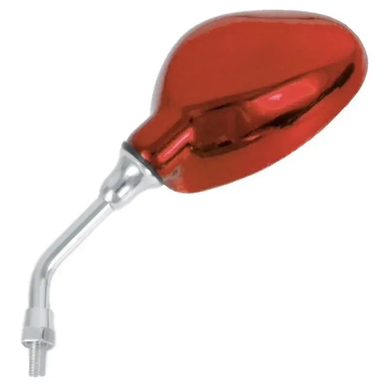 Sconto Set retrovisori universali V PARTS M8 filetto destro rosso
