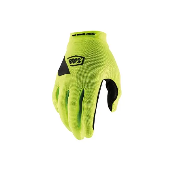 GUANTI 100% RIDECAMP FLUO YELLOW (XL) Prezzo Di Fabbrica