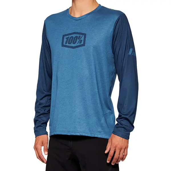 AIRMATIC MAGLIA A MANICHE LUNGHE MIDNIGHT - L Prezzo Ridotto