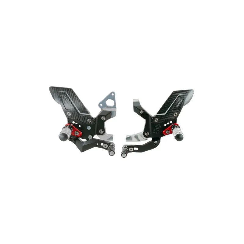 LIGHTECH Pedane Regolabili R Version per Ducati Panigale 1199 2012 Acquista Ora