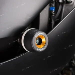 LIGHTECH Kit Protezioni Telaio Ammortizzate per Yamaha MT-10 2016 - 2017 - 2015 - 2015 Spedizione Espresso