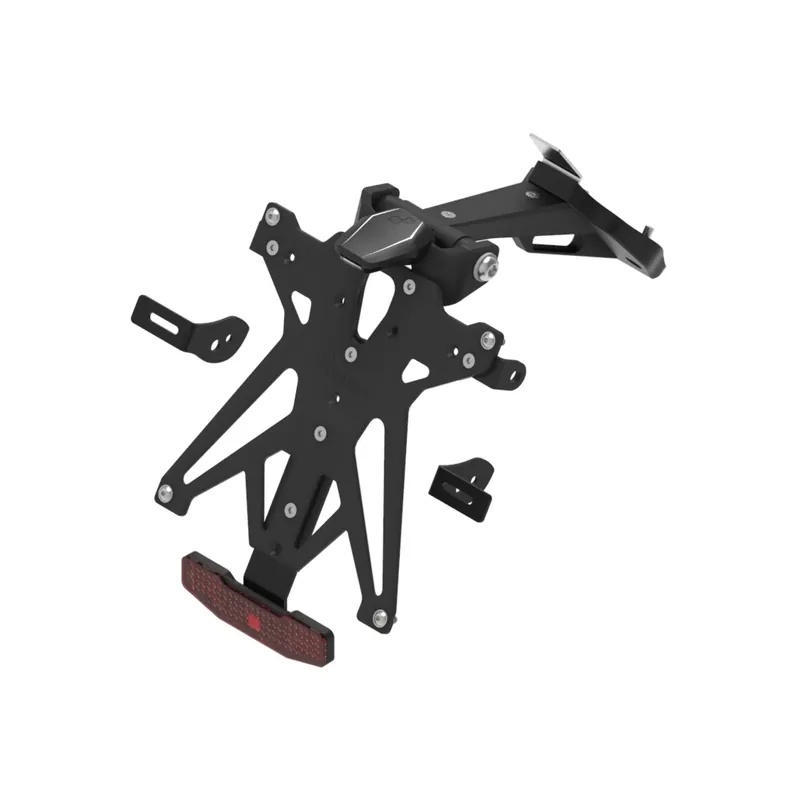 LIGHTECH Kit Portatarga Regolabile per Ducati Panigale V2 2020 - 2018 - 2018 - 2018 - 2021 - 2021 - 2020 - 2020 Non Perdere