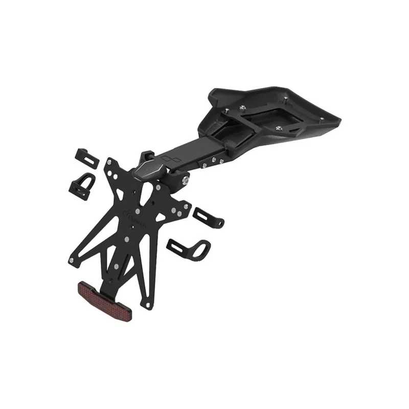 LIGHTECH Kit Porta Targa Regolabile per Ducati Multistrada V4 2021 - 2021 - 2021 - 2021 Promozione Esclusiva