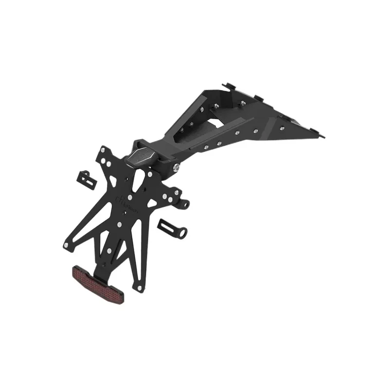 LIGHTECH Kit Porta Targa Regolabile per QJ Motor SRK 700 2024 Offerta Del Giorno