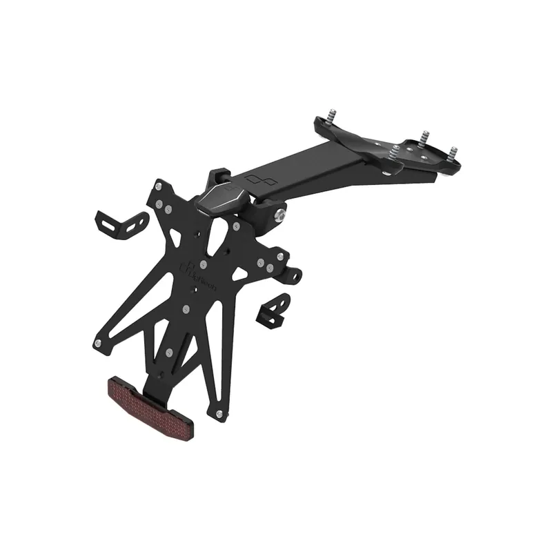 LIGHTECH Kit Portatarga Regolabile per Triumph Speed Triple 1200 RR 2021 - 2021 - 2021 Solo Oggi