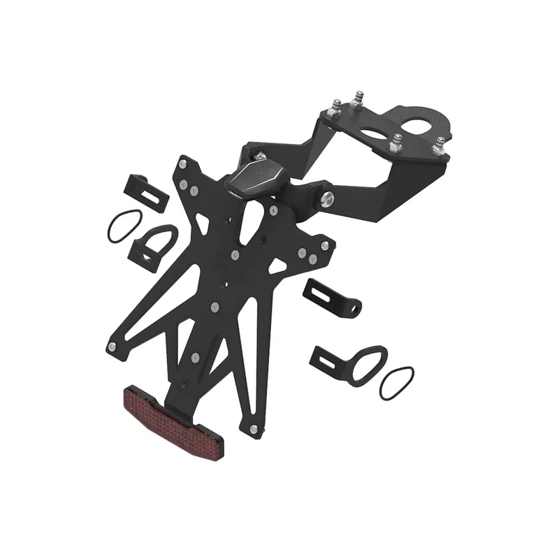 LIGHTECH Kit Porta Targa Regolabile per Yamaha MT-10 2022 - 2022 Nuovo Arrivo