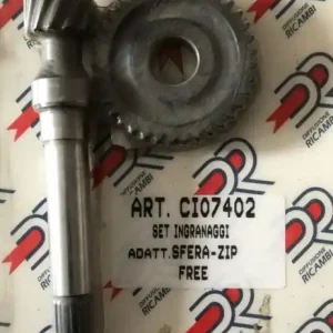 CI07402 DR SET INGRANAGGI ADATT. SFERA ZIP FREE MOTORINO SCOOTER Offerta Limitata