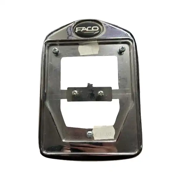 PORTA TARGA CROMATO FACO VEICOLI D’EPOCA Più Venduto