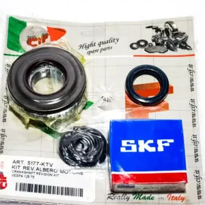 KIT REVISIONE ALBERO MOTORE CUSCINETTI PARAOLI PER PIAGGIO VESPA 125 T5 RALLY GS Popolare