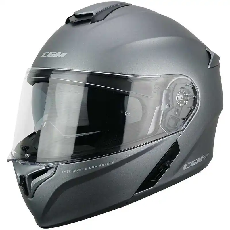 Più Venduto CASCO MOTO MODULARE CGM 508A 568A BERLINO MONO ANTRACITE SATINATO