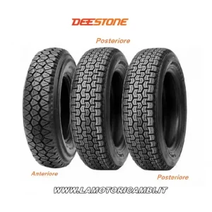 KIT PNEUMATICI 4.00-12 DEESTONE PER PIAGGIO APE TM Prezzo Conveniente